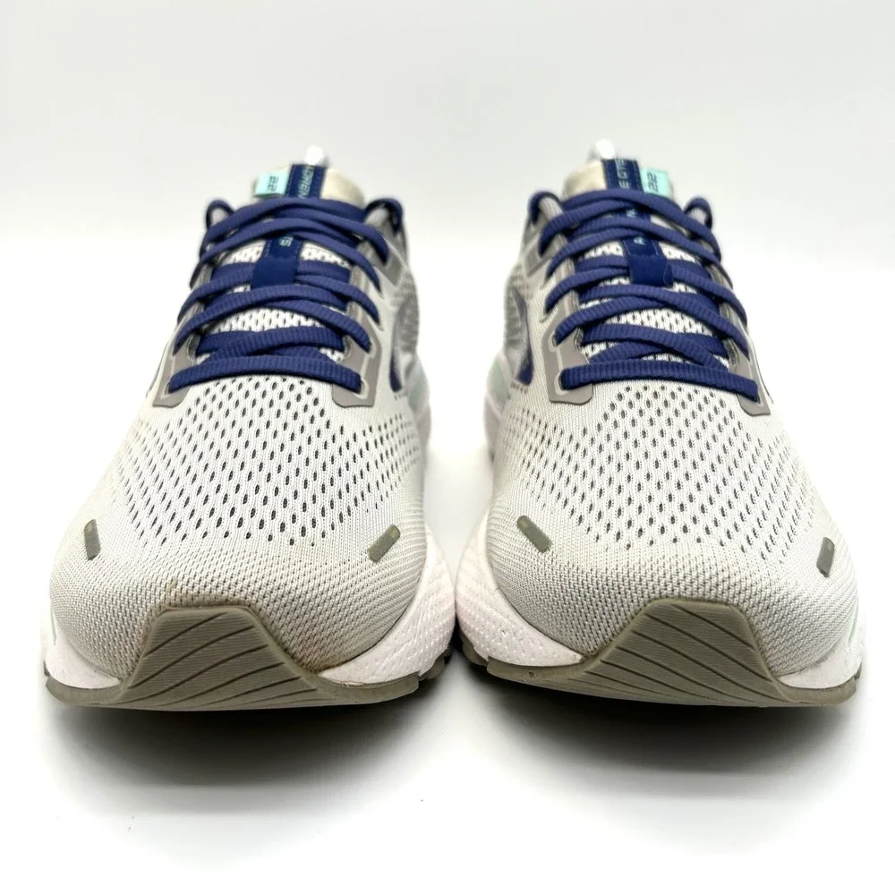 Brooks‎ Adrenaline GTS 22 Shoes Womens 10 Grey Blue Stability Running Sneakers